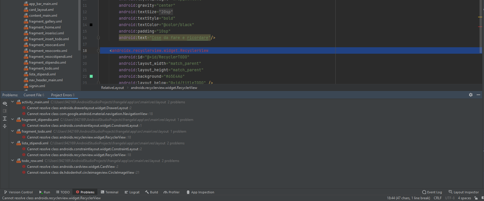 Android Studio Screenshot