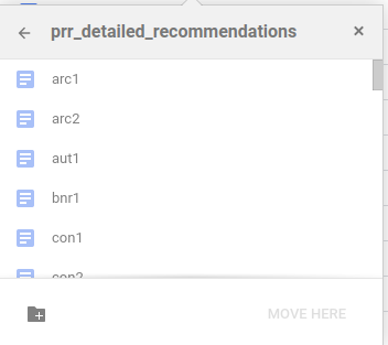 Google Drive Move To menu screenshot