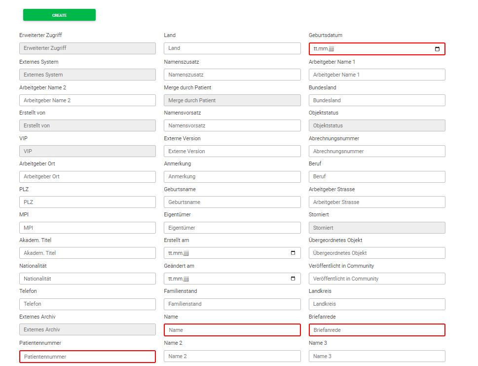 This is the output. And I want to bring the red circled input fields in the beginning.