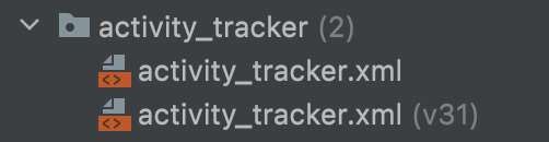 activity_tracker file tree