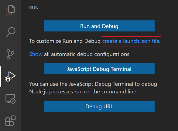 debug start