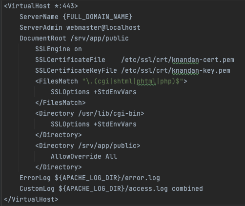 apache ssl configuration