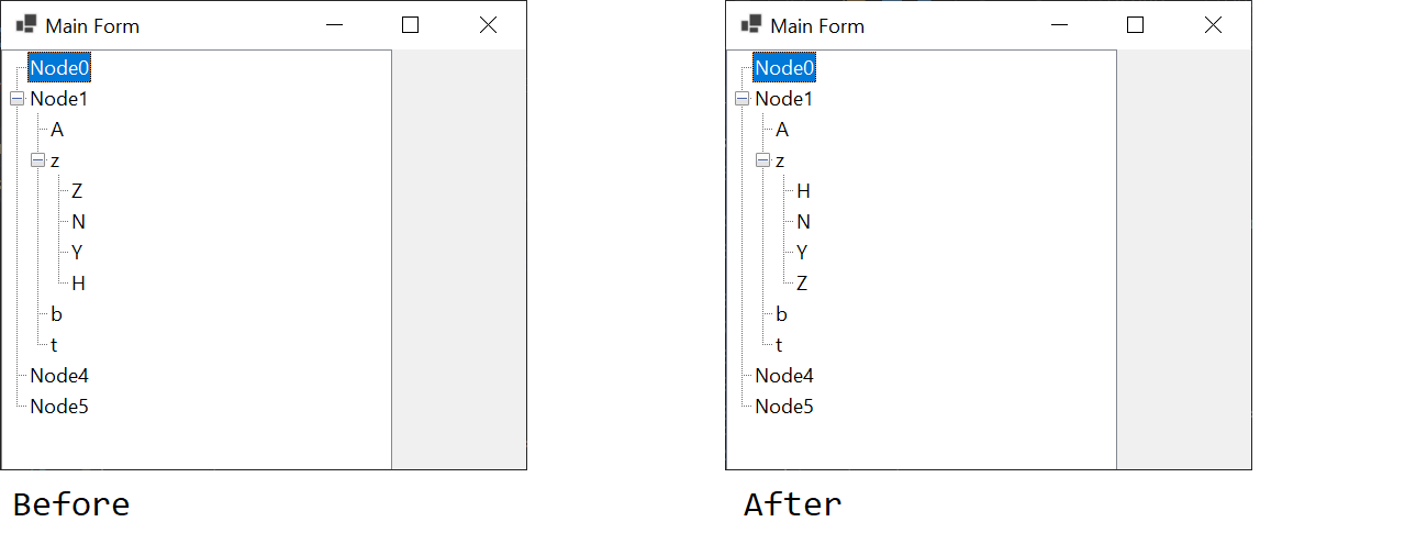 before and after