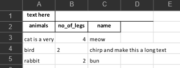 excel file with nicer format