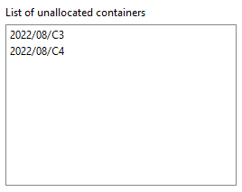 Unallocated After Undo