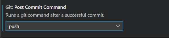 PostCommitCommand