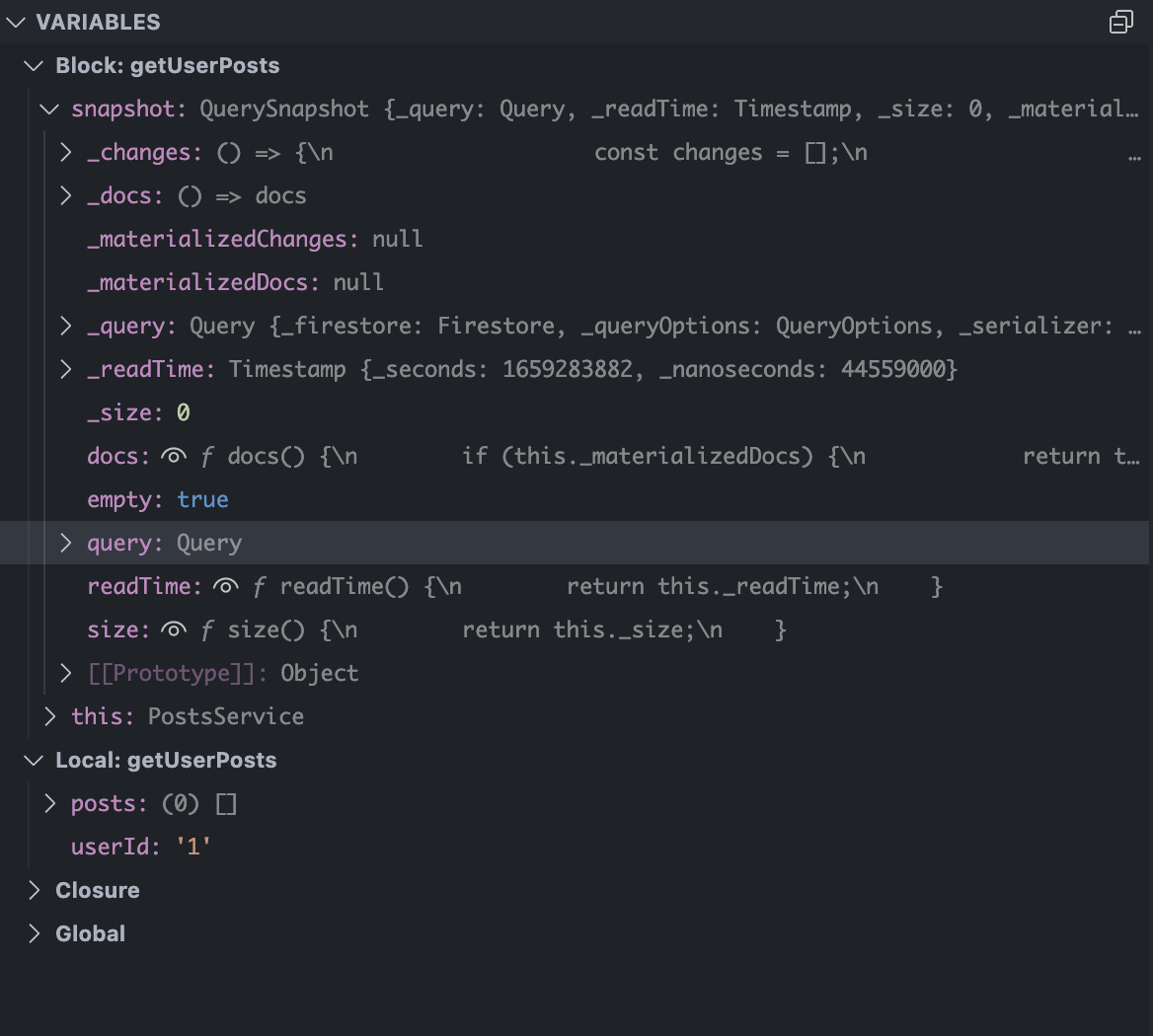  VsCode Debug view