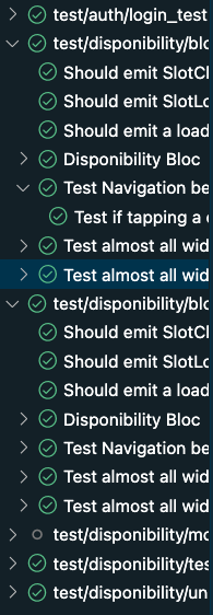 Tests all ok in vscode.