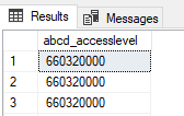 Choice values stored in my table abcd_foo