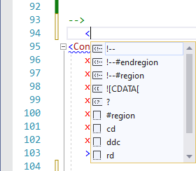 Intellisense not working