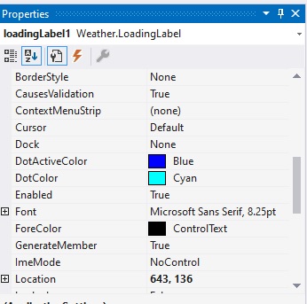 properties without the interval line in the tick event what cause the problem