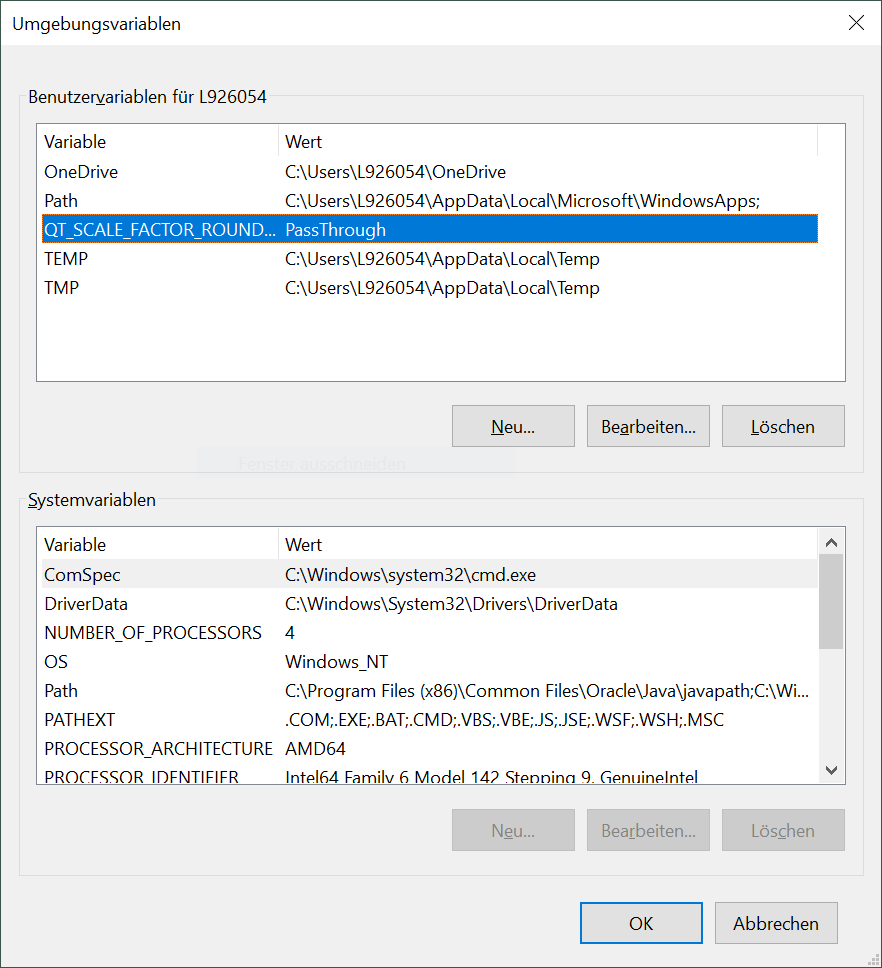 Environment Variable