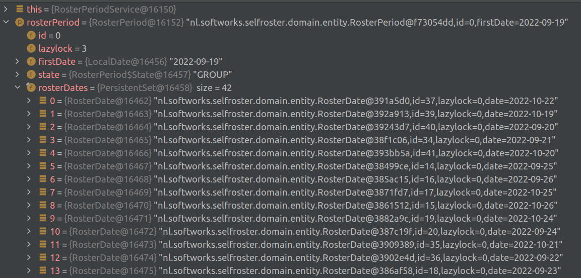 Object graph