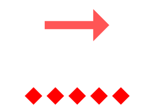 The full red applied over a vector drawable with less than full alpha