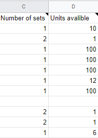 I want to find the minimum of the products of each number with the number next to it