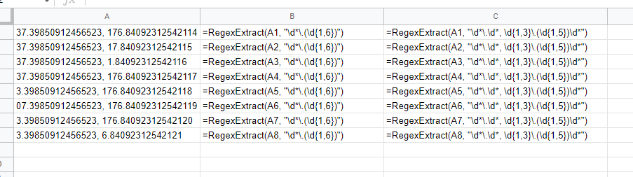 Formulas