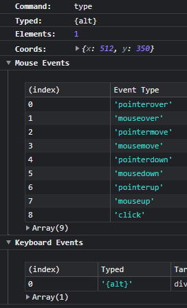 Typing fires too many actions - the command log