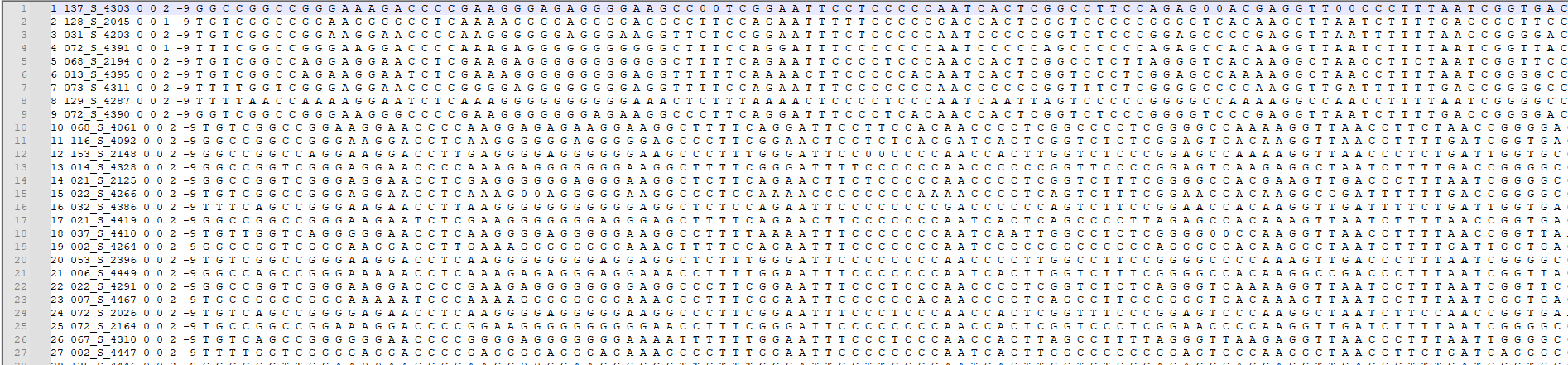 It's 432 rows and more than 1.2 million columns