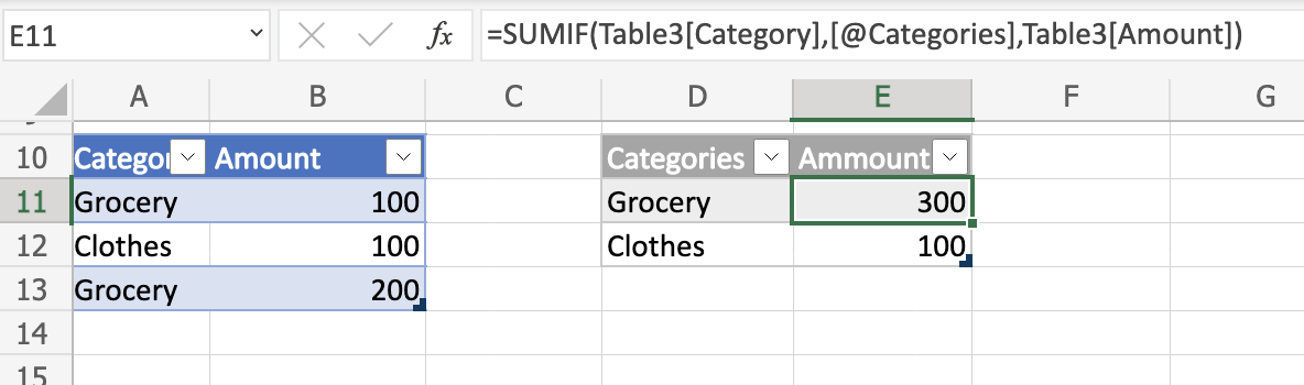 sample excel file