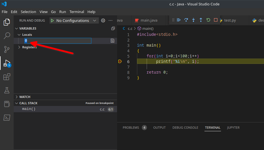 Image for reference in VS Code