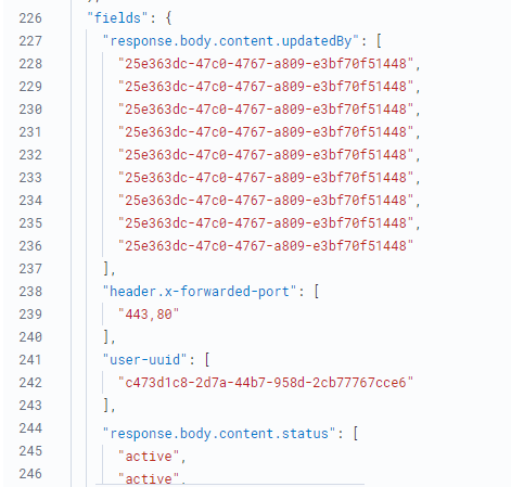 Fields-Json