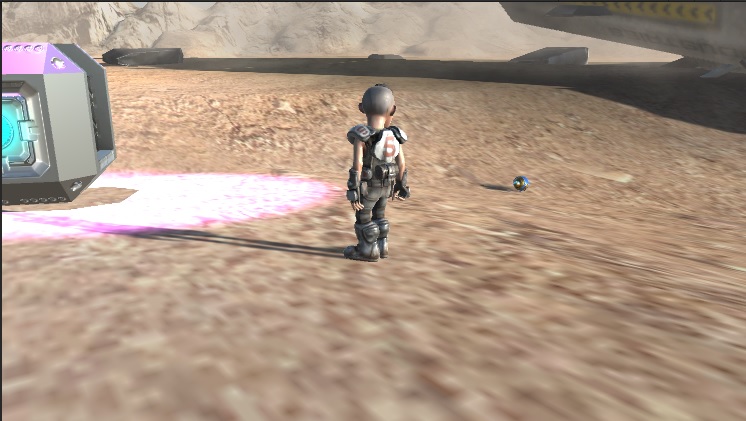 the camera stay behind the player and rotating with the player head like a pivot on place looking the moving object.