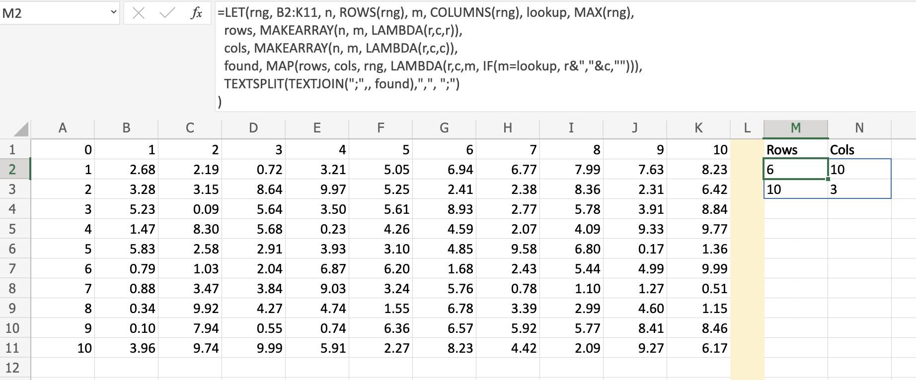 sample excel file