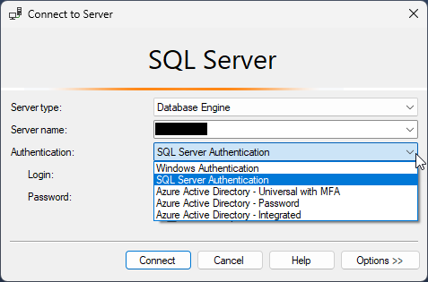 Sql Login