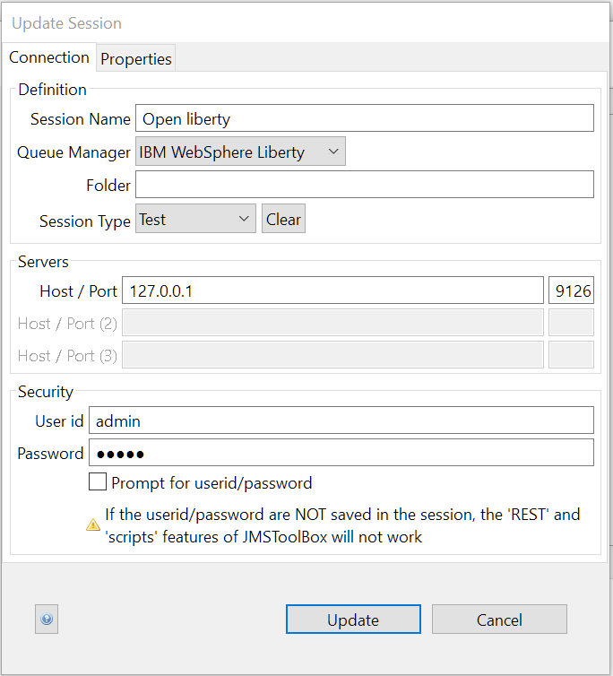 JMSToolBox Configuration