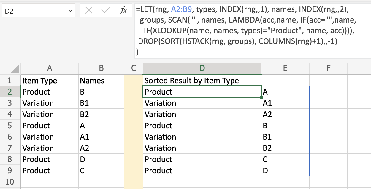 sample excel file