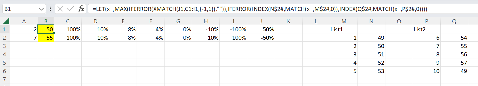 Bonus example / sample e.g.