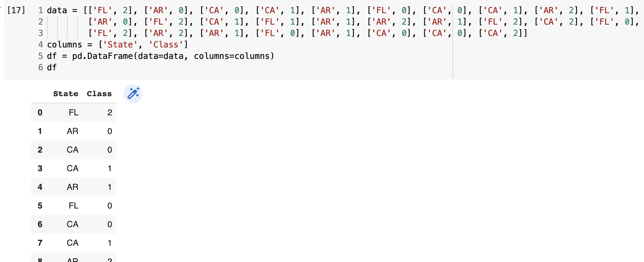 Pic#1 - the dataframe