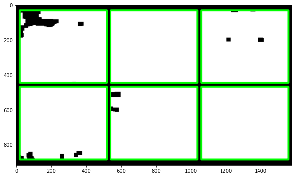 rectangle around each camera