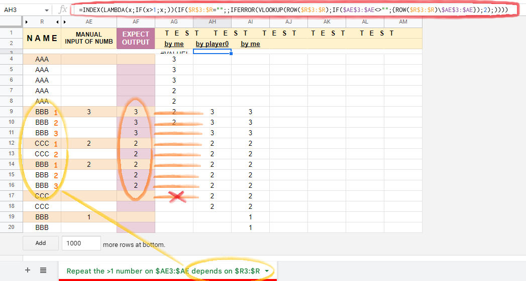 another tries from me & player0 and make it clearly about output