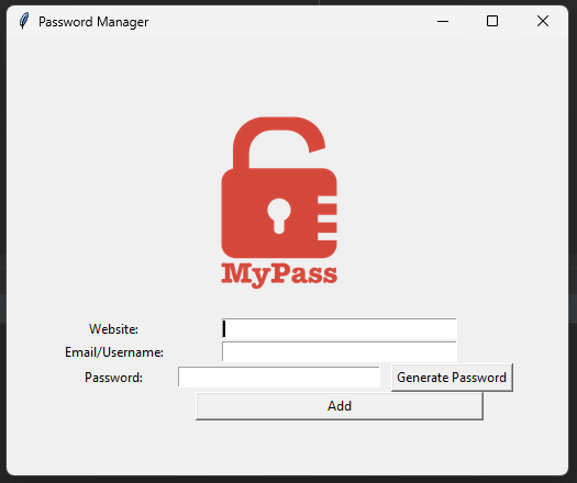 The password manager that I built