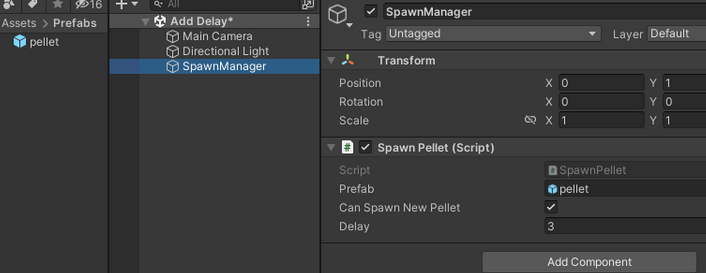 Assets, Hierarchy & Inspector