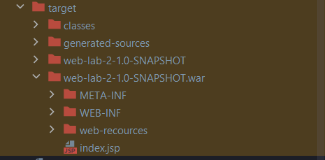 target structure