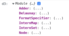 Logged "Module" type