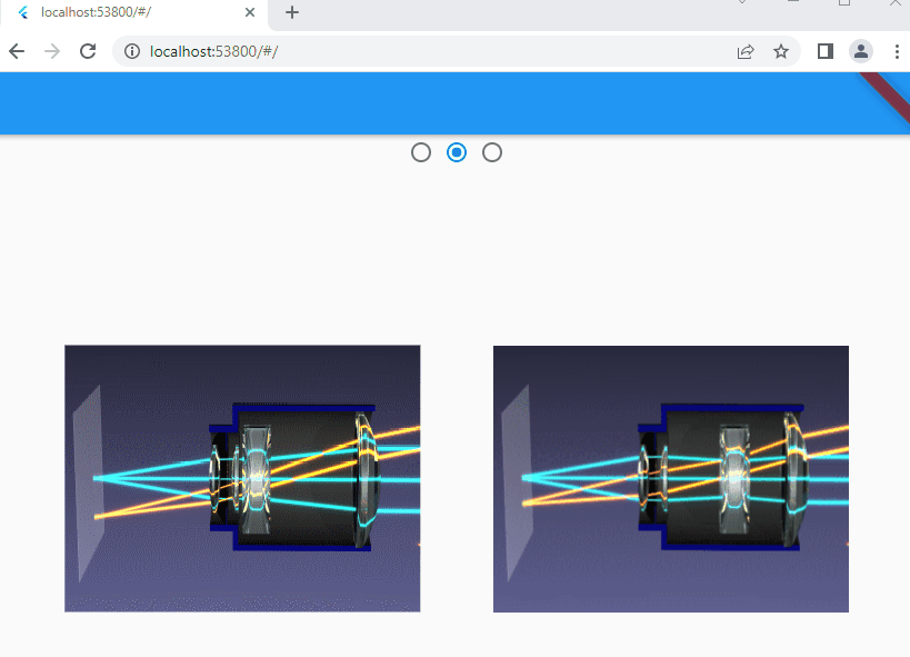 flutter gif static image