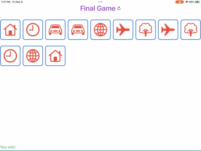 game running in Swift Playgrounds