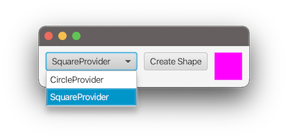 shape provider