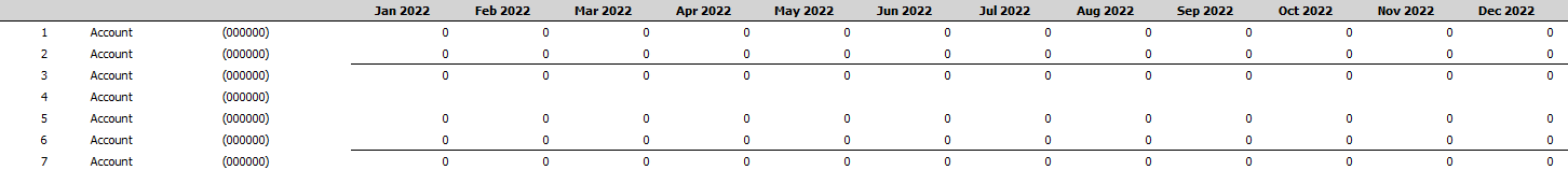 Desired output per sheet