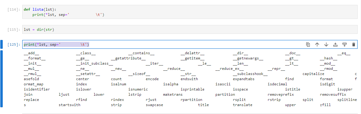 screen clip from Jupyter notebook