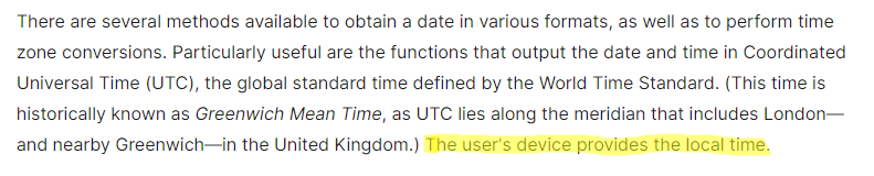 https://developer.mozilla.org/en-US/docs/Web/JavaScript/Reference/Global_Objects/Date#date_format_and_time_zone_conversions