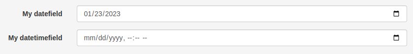 Browseable API, DateTimeField initial is not rendered