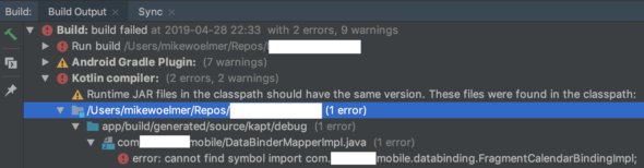 Possible error