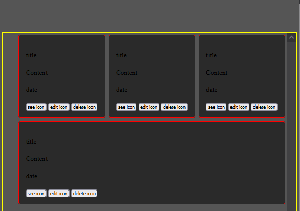 CSS flex-grow causing the last element to stretch out