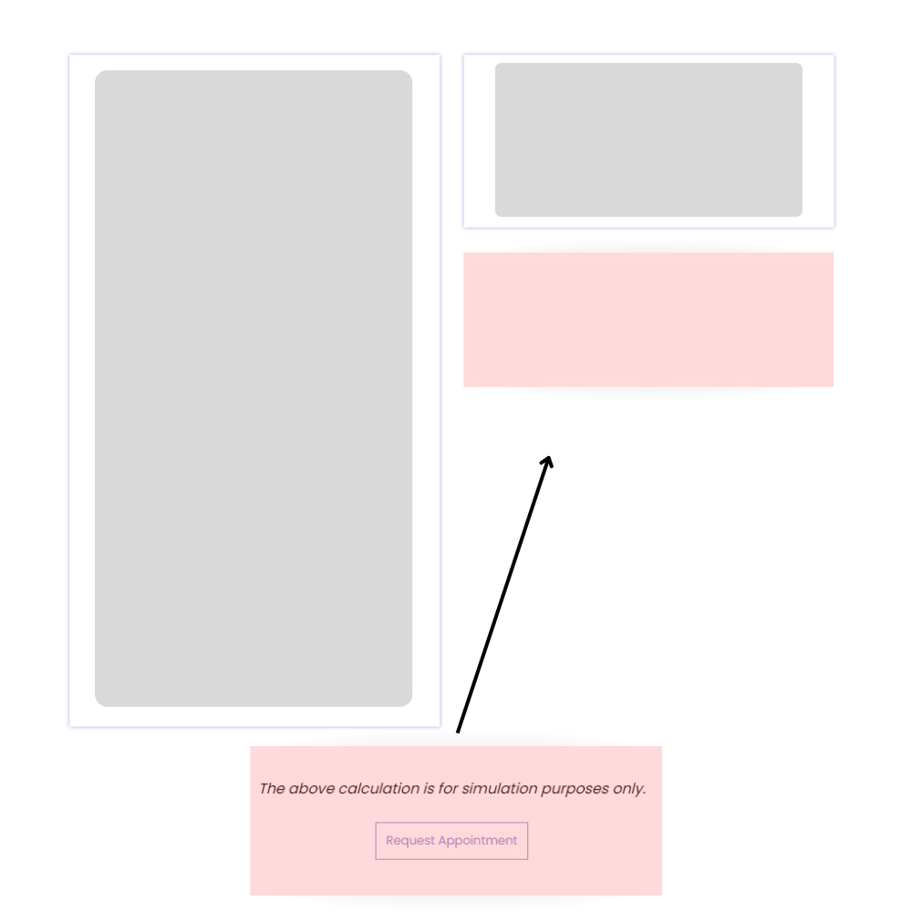 desired position of element