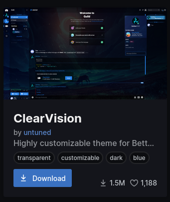 BetterDiscord Theme box