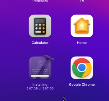 xcode installing icon in launcher